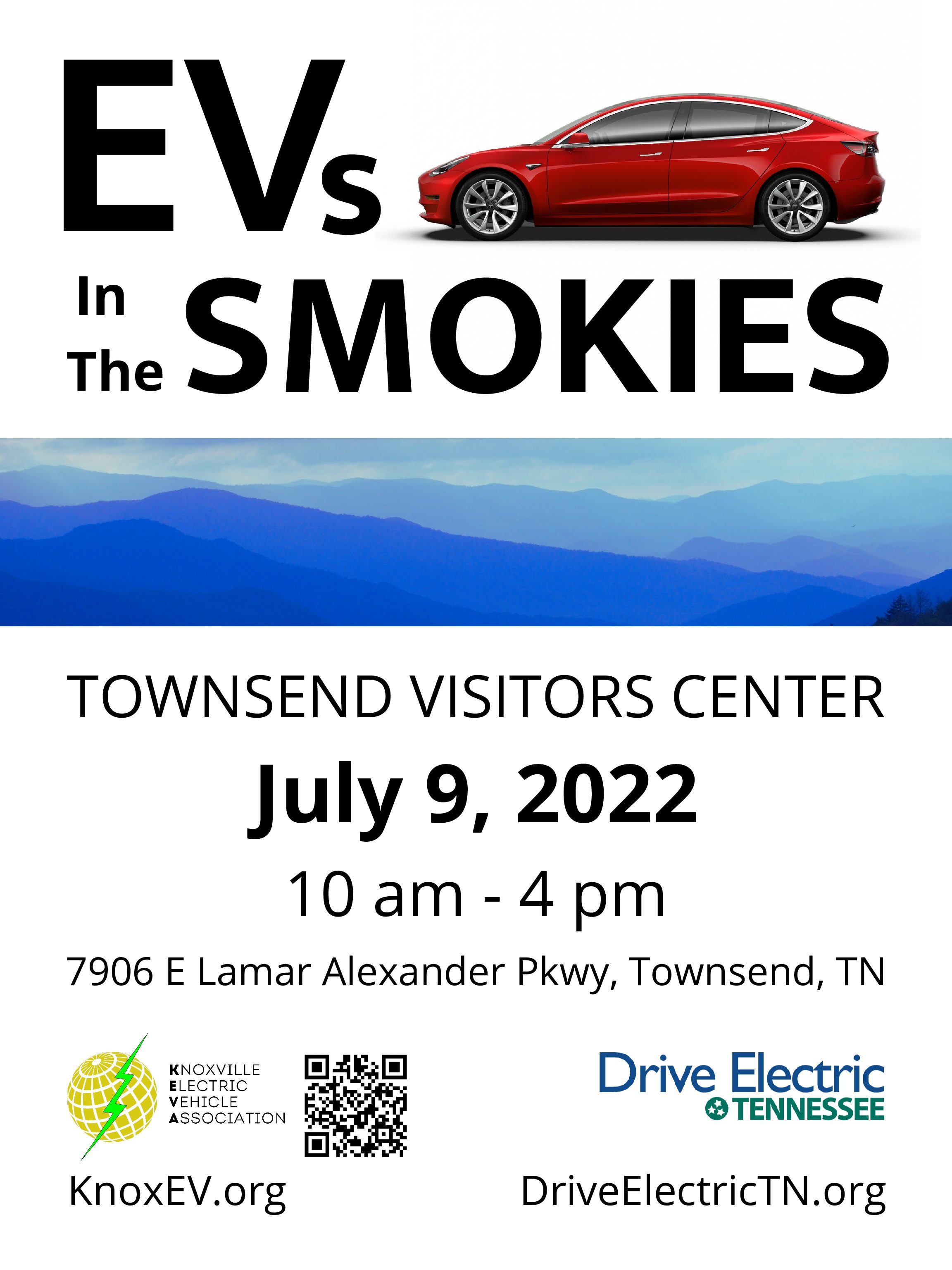 EVs In The Smokies 2022